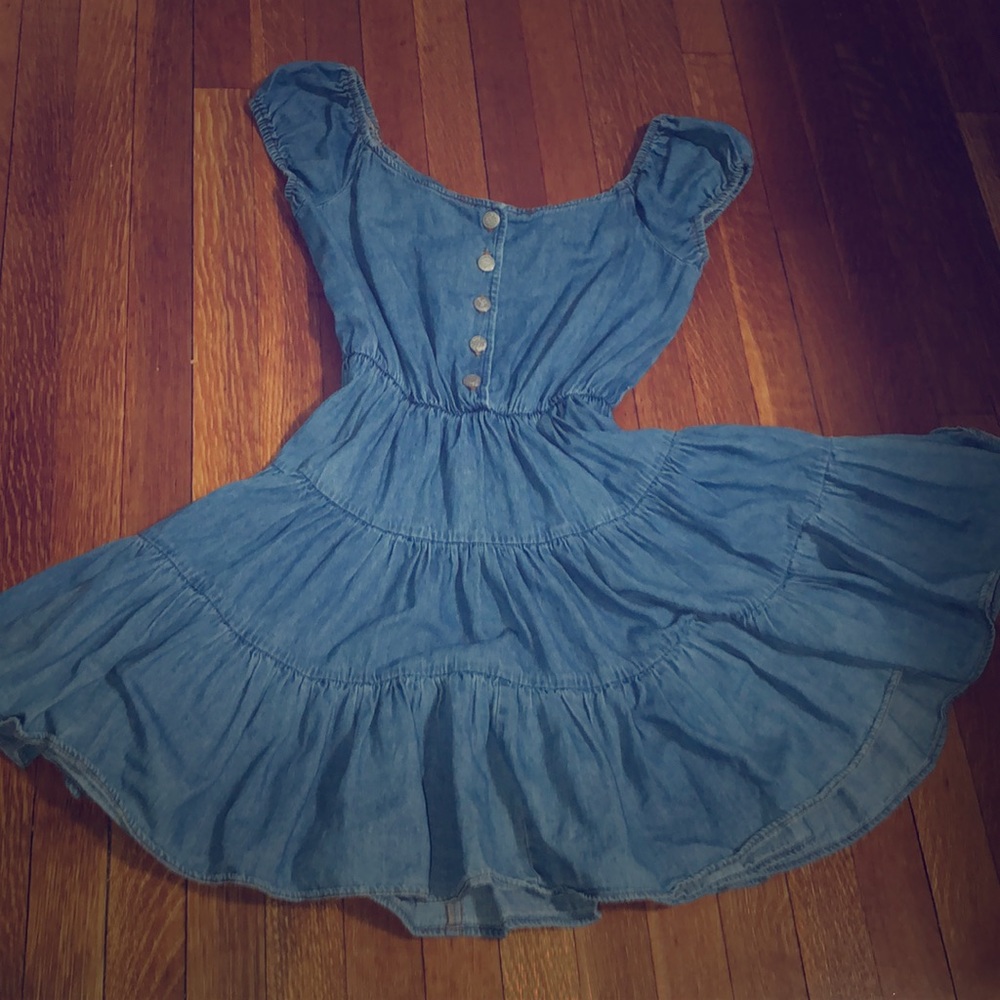 Denim dress